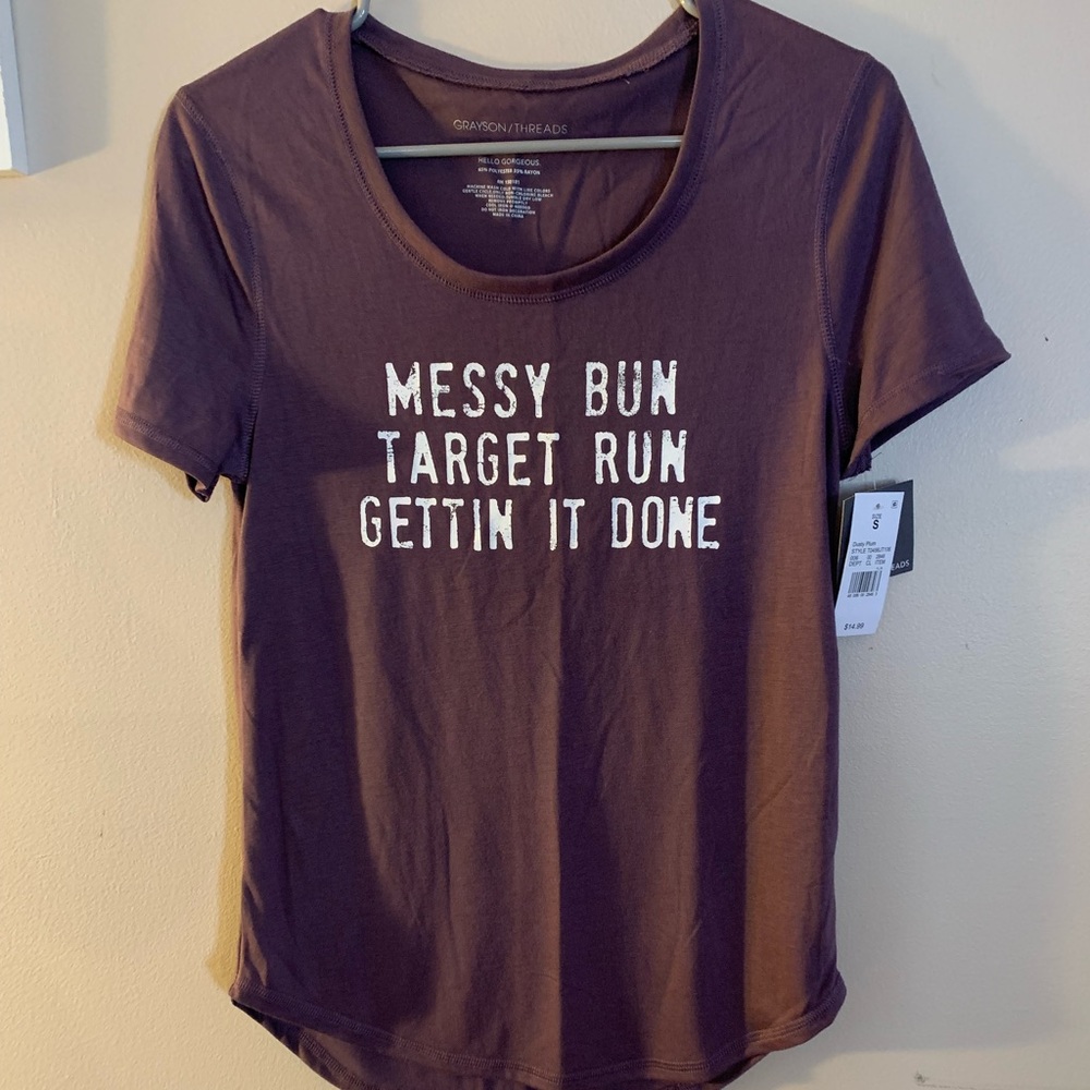 Never worn short sleeve shirt from Target with tags.